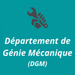 Département de Génie Mécanique
